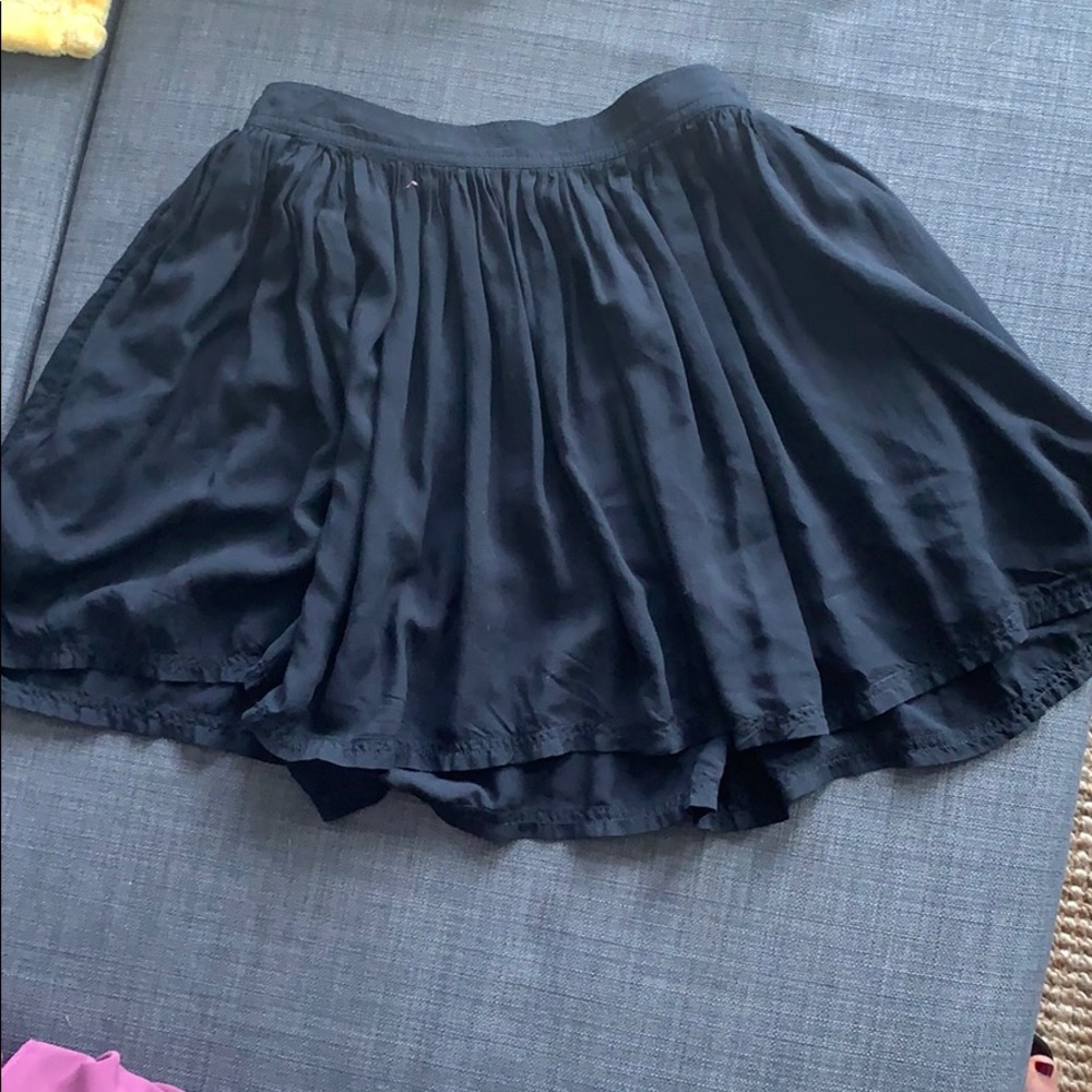 Black skater skirt